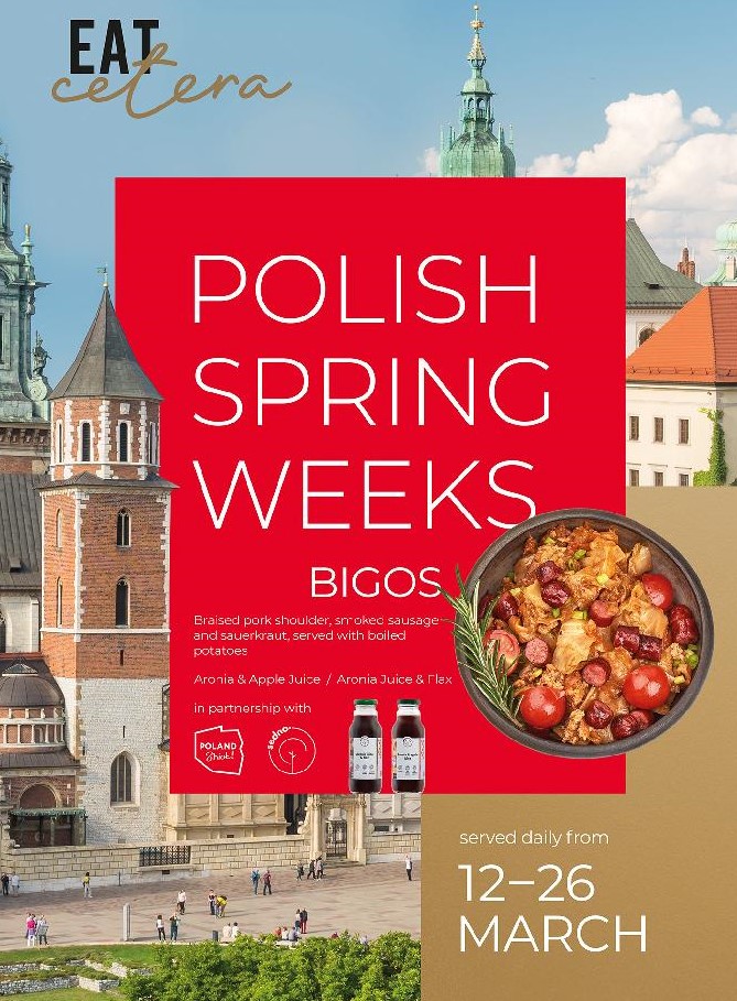 Polish Spring Weeks at EATCetera poster
