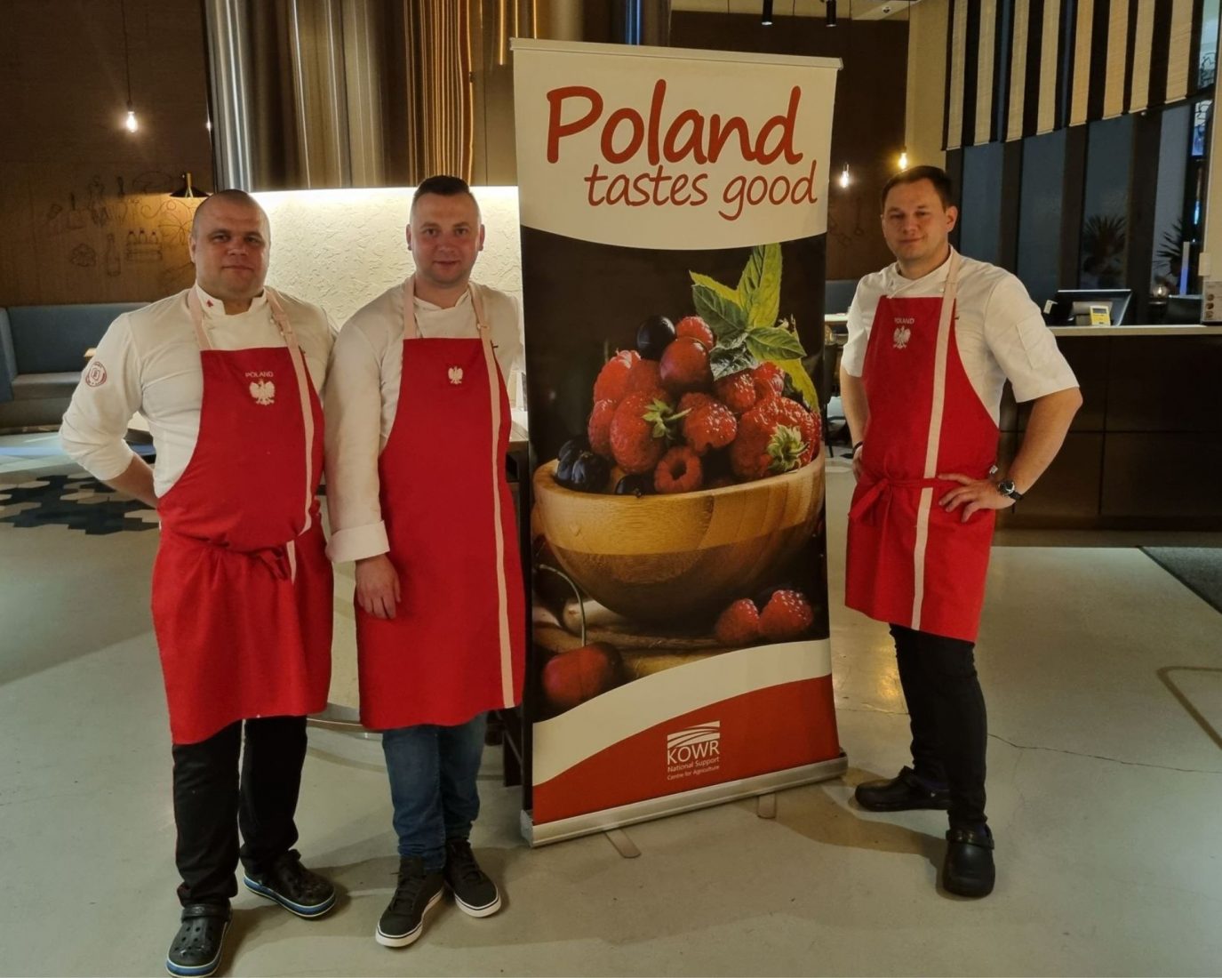 Polish Master Chefs in Singapore at Winestone restaurant during Polish Culinary Week. | polandshiok.sg