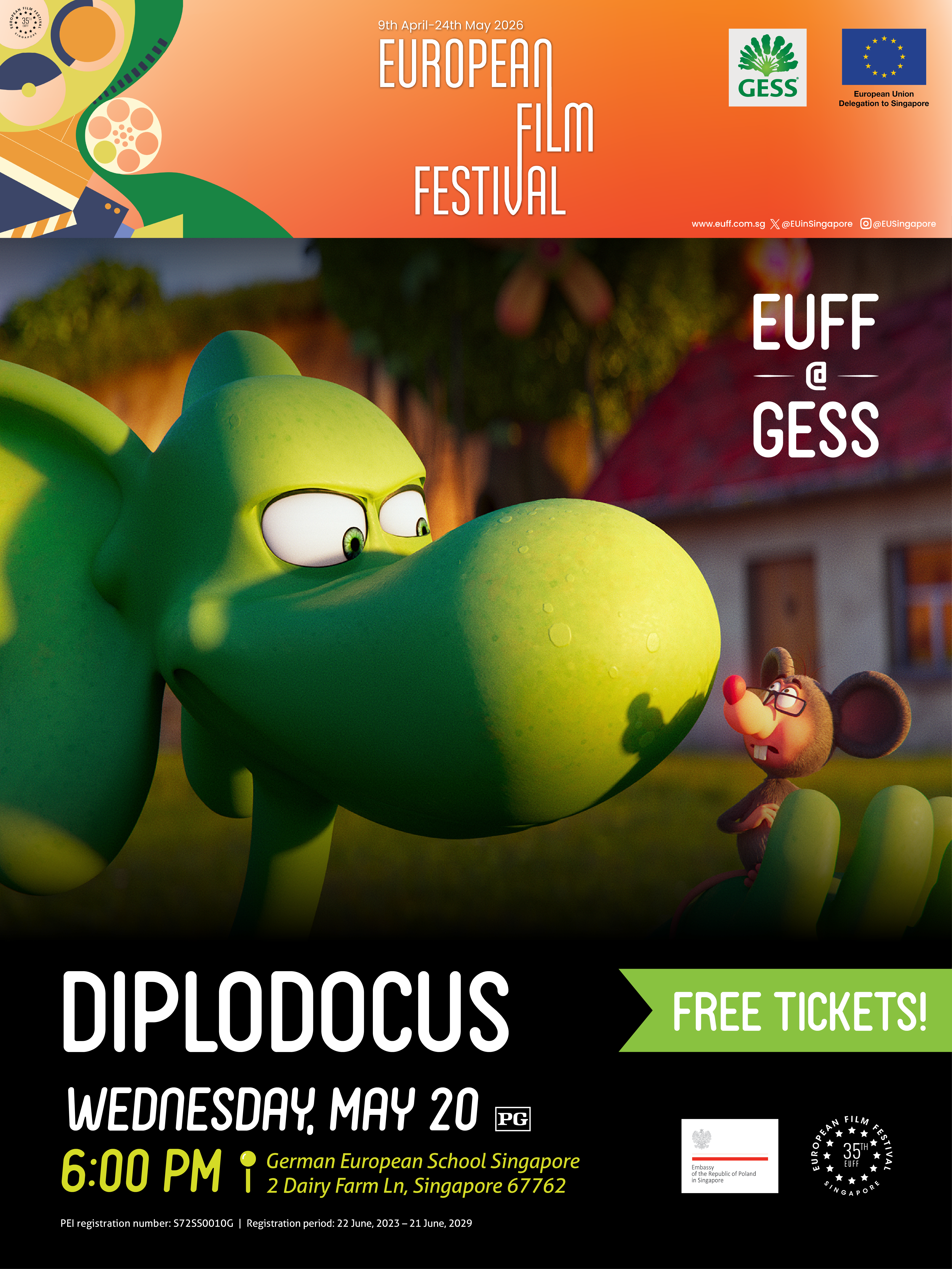 Diplodocus film poster