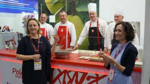 Polish National Stand at FHA Food  Beverage Fair 2022 Singapore